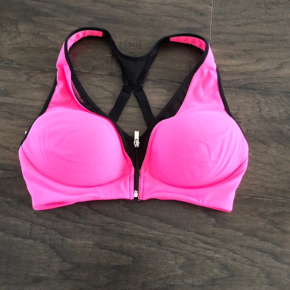 VSX VICTORIA’S SECRET SPORTS BRA PADDED HOT PINK 34C